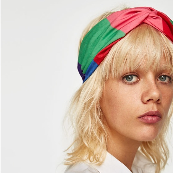 Zara Accessories - Zara multicolor turban headband